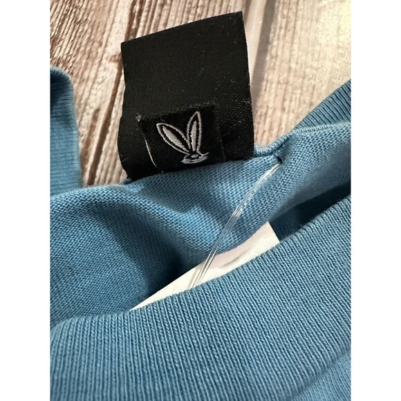 Brain Dead Blue Graphic Long Sleeve Shirt - Picture 5 of 8